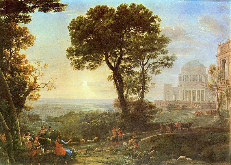 Claude Lorrain 2nd third of 17th century France oil painting art